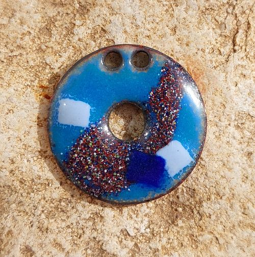 Pendant with cord (n°V04)