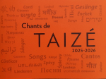 Chants de Taizé : 2025 - 2026 orange
