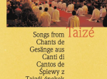 Chants de Taizé : parties instrumentales/Songs from Taizé: Instrumental Parts